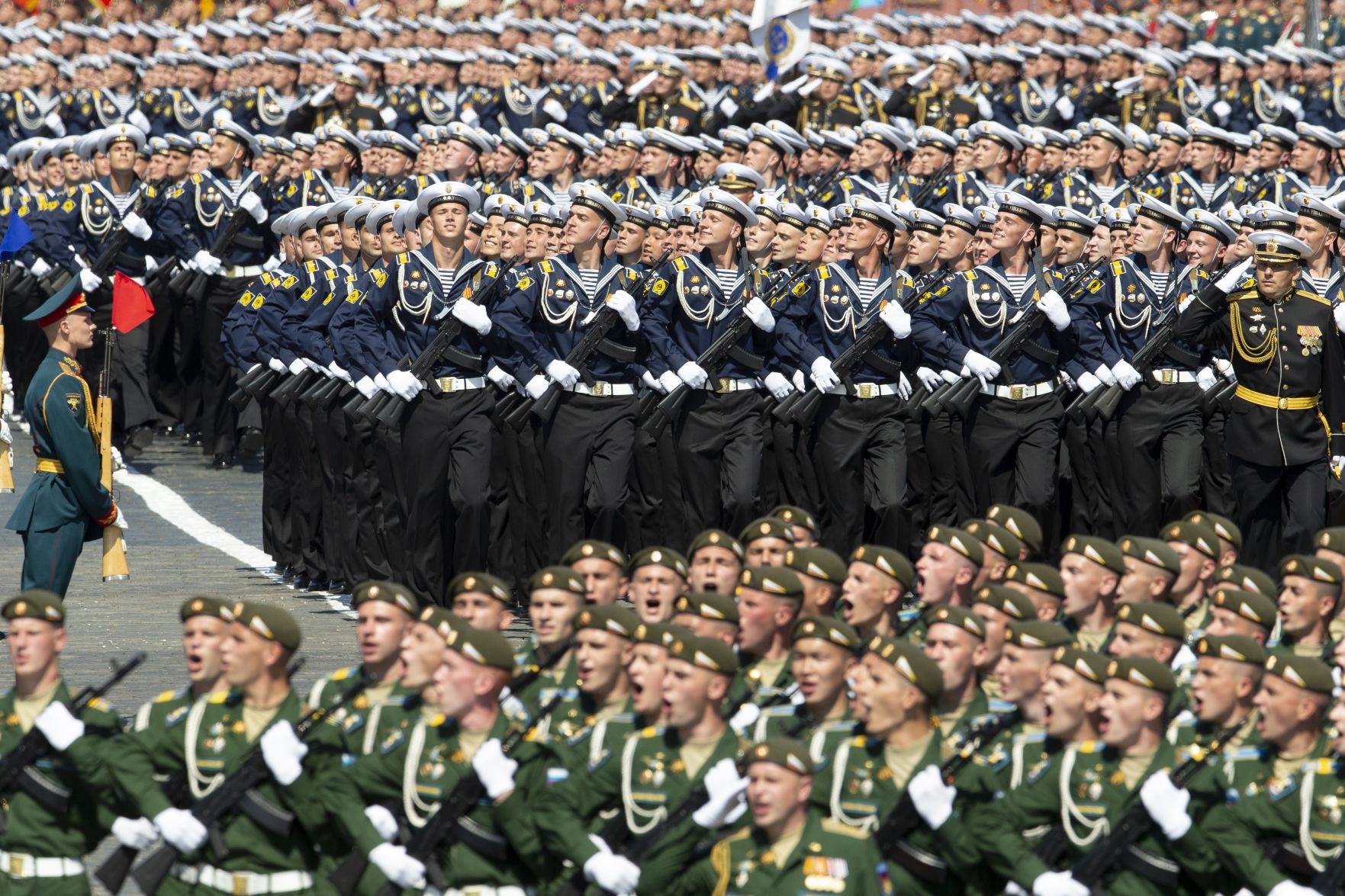 Russia Red Square Parade